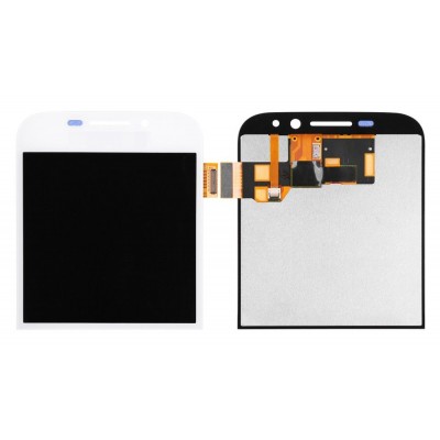 Lcd With Touch Screen For Blackberry Classic Q20 White By - Maxbhi Com