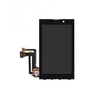 Lcd With Touch Screen For Blackberry Porsche Design P9982 Black By - Maxbhi.com