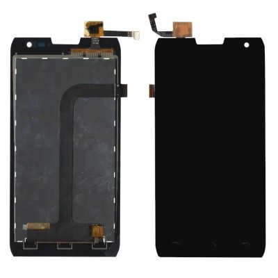 Lcd With Touch Screen For Doogee Titans2 Dg700 Black By - Maxbhi Com