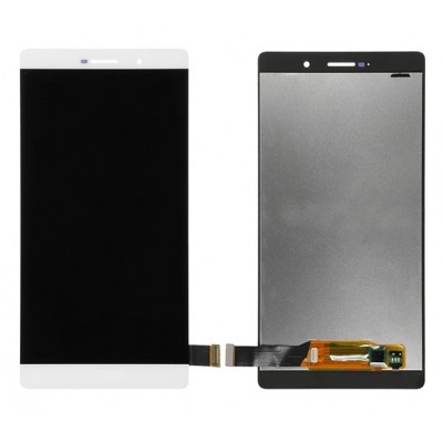Lcd With Touch Screen For Huawei Ascend P8max White By - Maxbhi Com