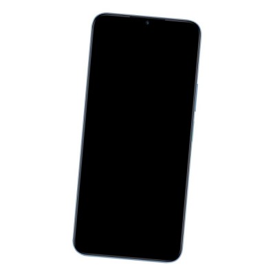 Camera Lens Glass with Frame for Honor 70 Lite Blue