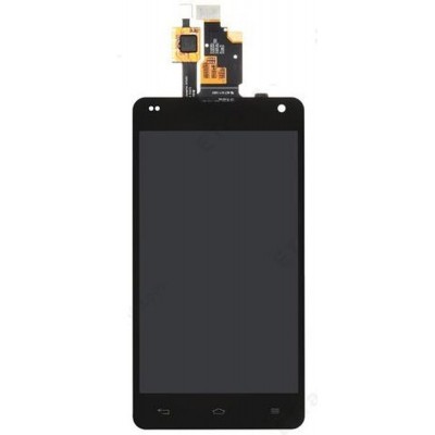 LCD with Touch Screen for LG F180 - Black
