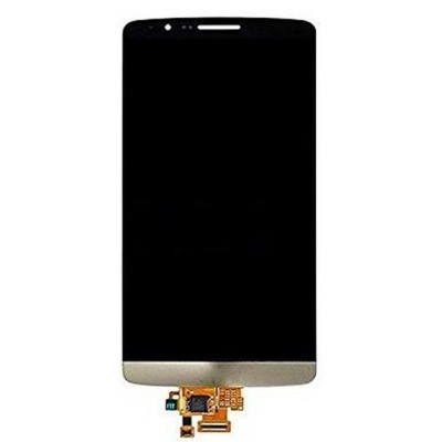 LCD with Touch Screen for LG F460 - Shine Gold