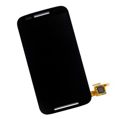 LCD with Touch Screen for Motorola New Moto E - Black