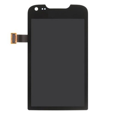 LCD with Touch Screen for Samsung Galaxy Rugby Pro - Black
