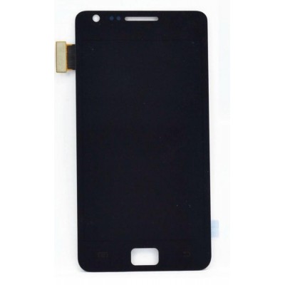 LCD with Touch Screen for Samsung Galaxy S2 Function - Black