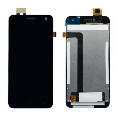 Lcd With Touch Screen For Lava Iris X1 Black By - Maxbhi Com