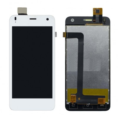 Lcd With Touch Screen For Lava Iris X1 White By - Maxbhi Com