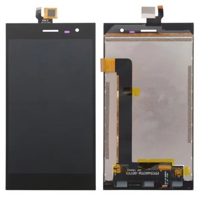 Lcd With Touch Screen For Leagoo Lead 1 Black By - Maxbhi Com