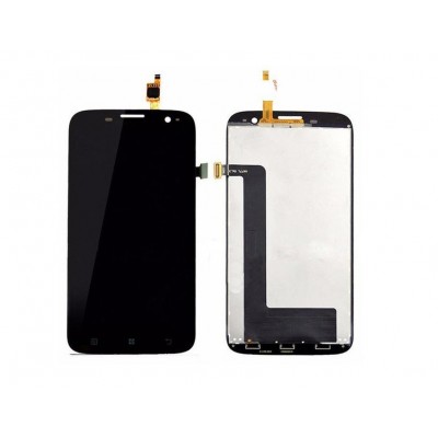 Lcd With Touch Screen For Lenovo A859 Black By - Maxbhi Com