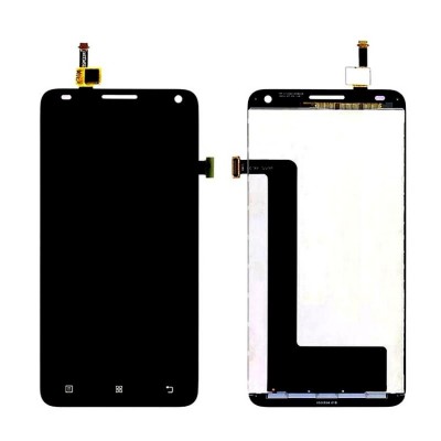 Lcd With Touch Screen For Lenovo S580 Black By - Maxbhi Com