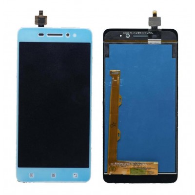 Lcd With Touch Screen For Lenovo S60 White By - Maxbhi Com