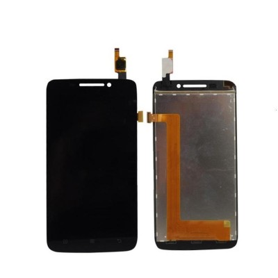 Lcd With Touch Screen For Lenovo S650 White By - Maxbhi Com