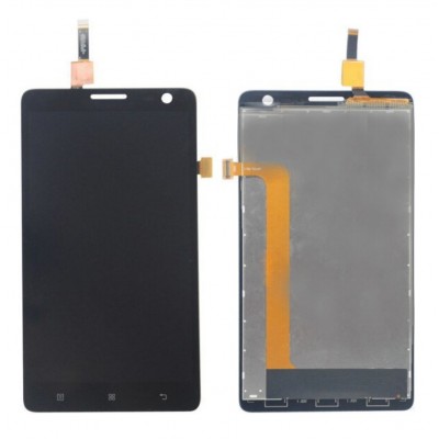 Lcd With Touch Screen For Lenovo S810t Black By - Maxbhi Com