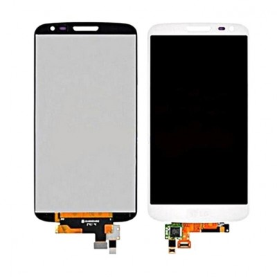 Lcd With Touch Screen For Lg G2 Mini D618 With Dual Sim White By - Maxbhi Com