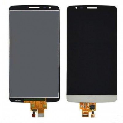 Lcd With Touch Screen For Lg G3 Stylus D690n White By - Maxbhi Com