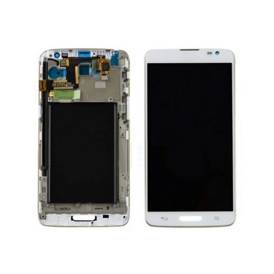Lcd With Touch Screen For Lg G Pro Lite Dual White By - Maxbhi Com