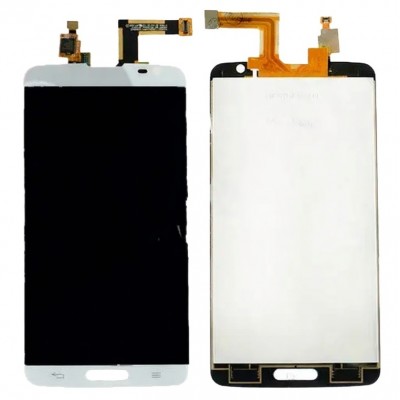 Lcd With Touch Screen For Lg G Pro Lite White By - Maxbhi Com