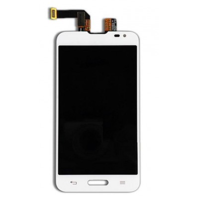 Lcd With Touch Screen For Lg L70 Dual D325 White By - Maxbhi.com