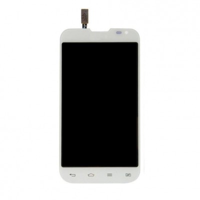 Lcd With Touch Screen For Lg L70 Dual D325 White By - Maxbhi Com