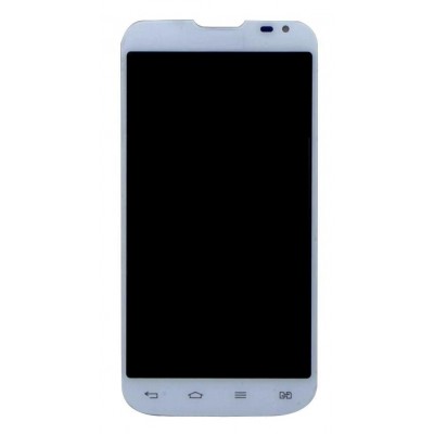 Lcd With Touch Screen For Lg L90 Dual D410 White By - Maxbhi Com
