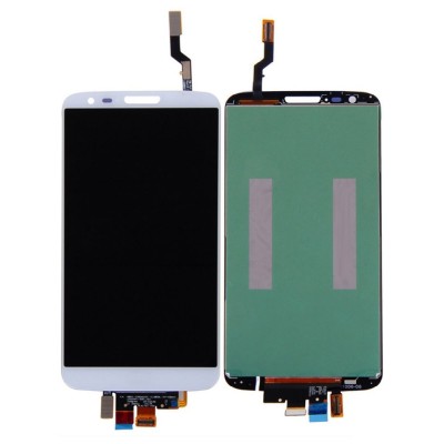 Lcd With Touch Screen For Lg Optimus G2 Ls980 White By - Maxbhi Com