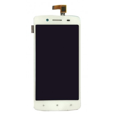 Lcd With Touch Screen For Micromax Canvas Win W121 White By - Maxbhi Com