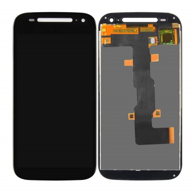 Lcd With Touch Screen For Moto E 2nd Gen 4g Black By - Maxbhi Com