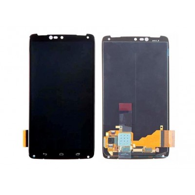 Lcd With Touch Screen For Motorola Droid Turbo Black By - Maxbhi Com