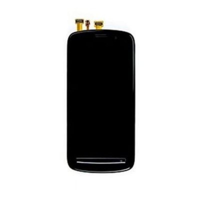 Lcd With Touch Screen For Nokia 808 Pureview Rm807 Black By - Maxbhi.com