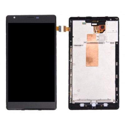 Lcd With Touch Screen For Nokia Lumia 1520 Black By - Maxbhi Com