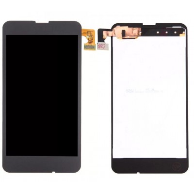 Lcd With Touch Screen For Nokia Lumia 630 3g Black By - Maxbhi Com