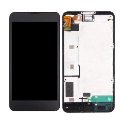 LCD with Touch Screen for Nokia Lumia 630 Black