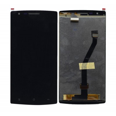 Lcd With Touch Screen For Oneplus One 16gb Black By - Maxbhi Com