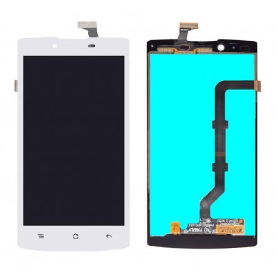 Lcd With Touch Screen For Oppo Neo 3 White By - Maxbhi Com