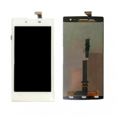 Lcd With Touch Screen For Oppo Neo White By - Maxbhi Com