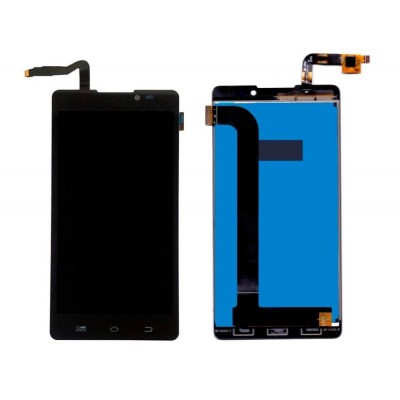 Lcd With Touch Screen For Panasonic P55 Black By - Maxbhi Com