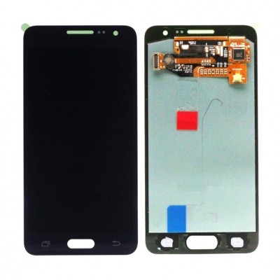 Lcd With Touch Screen For Samsung Galaxy A3 Black By - Maxbhi Com
