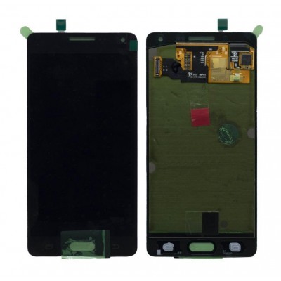 Lcd With Touch Screen For Samsung Galaxy A5 Sma500g Black By - Maxbhi Com