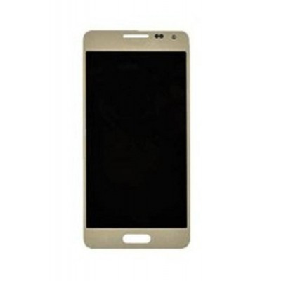 Lcd With Touch Screen For Samsung Galaxy Alpha S801 Gold By - Maxbhi.com