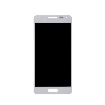 Lcd With Touch Screen For Samsung Galaxy Alpha White By - Maxbhi.com