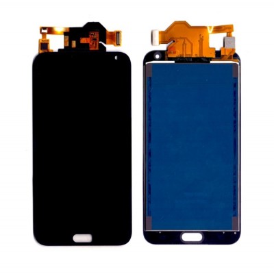 Lcd With Touch Screen For Samsung Galaxy E7 Sme700f Black By - Maxbhi Com