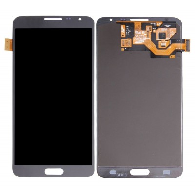 Lcd With Touch Screen For Samsung Galaxy Note 3 Neo Dual Sim Smn7502 Black By - Maxbhi Com