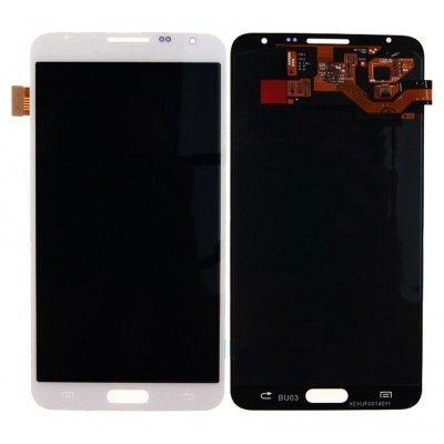 Lcd With Touch Screen For Samsung Galaxy Note 3 Neo Dual Sim Smn7502 White By - Maxbhi Com
