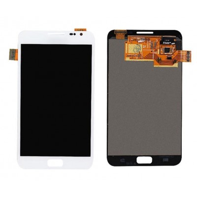 Lcd With Touch Screen For Samsung Galaxy Note N7005 White By - Maxbhi Com