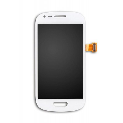 Lcd With Touch Screen For Samsung Galaxy S3 Mini Ve I8200 White By - Maxbhi.com
