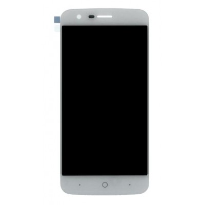 Lcd With Touch Screen For Zte Blade V8 Lite Silver By - Maxbhi Com