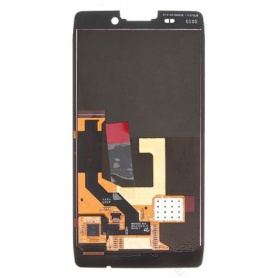 Lcd With Touch Screen For Motorola Droid Razr Maxx Hd Black By - Maxbhi Com