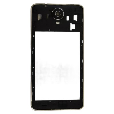 Middle Frame Ring Only For Blu Studio Xl2 Black By - Maxbhi Com