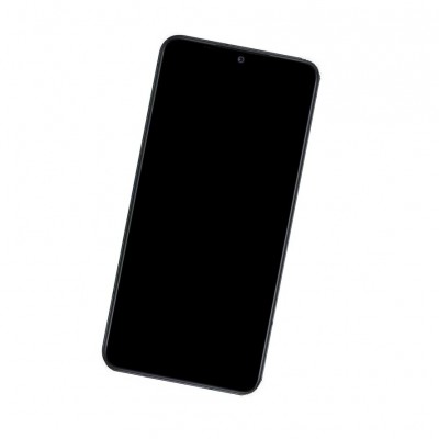 Middle Frame Ring Only For Lg G8x Thinq Black By - Maxbhi Com